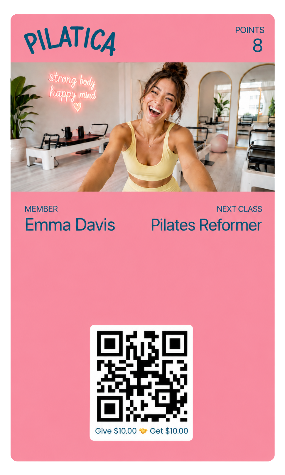 Pilatica wallet pass
